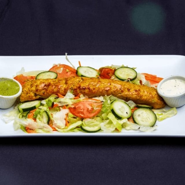 Veggie Kabob Salad.