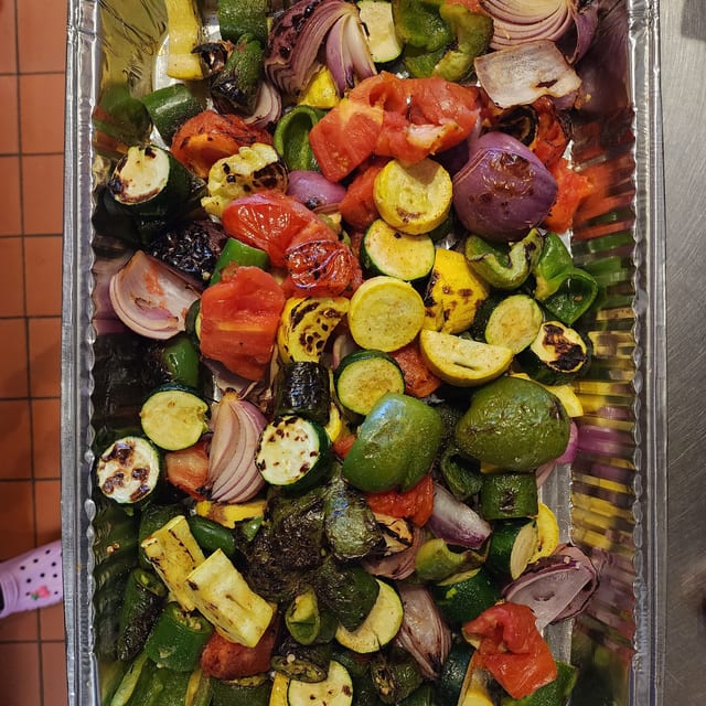 Grilled Veggies Package.