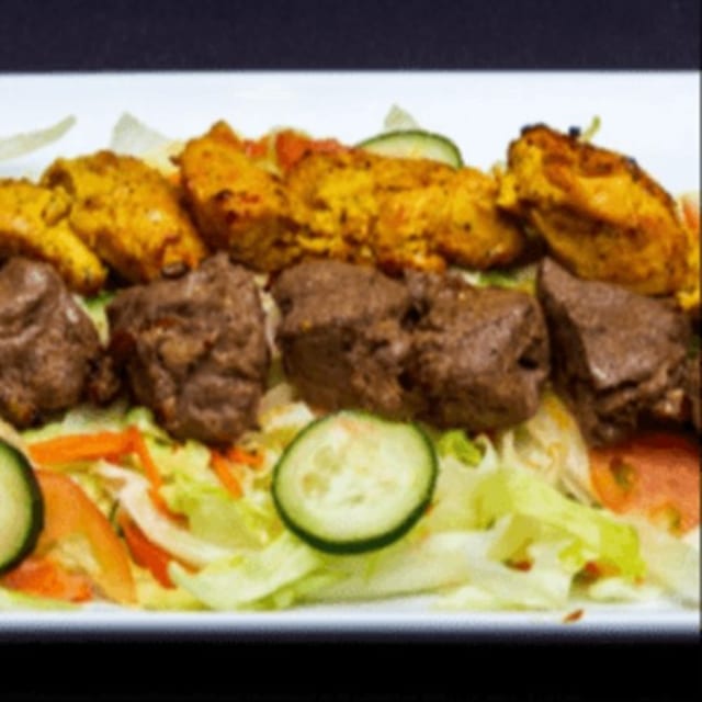 Low Carb Lamb & Chicken Salad.