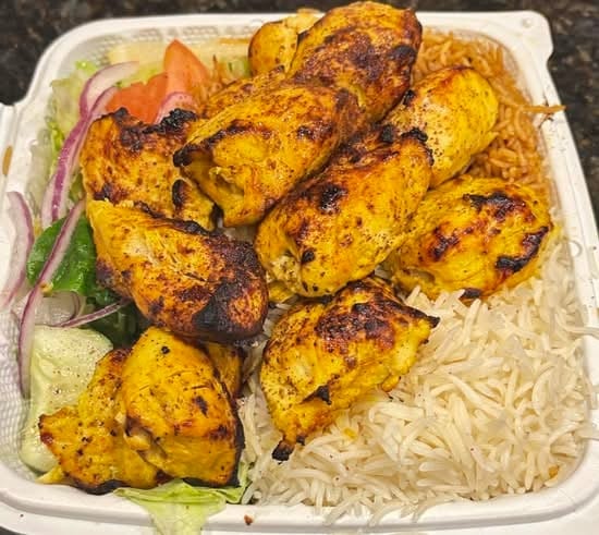 Double Chicken Combo Platter.